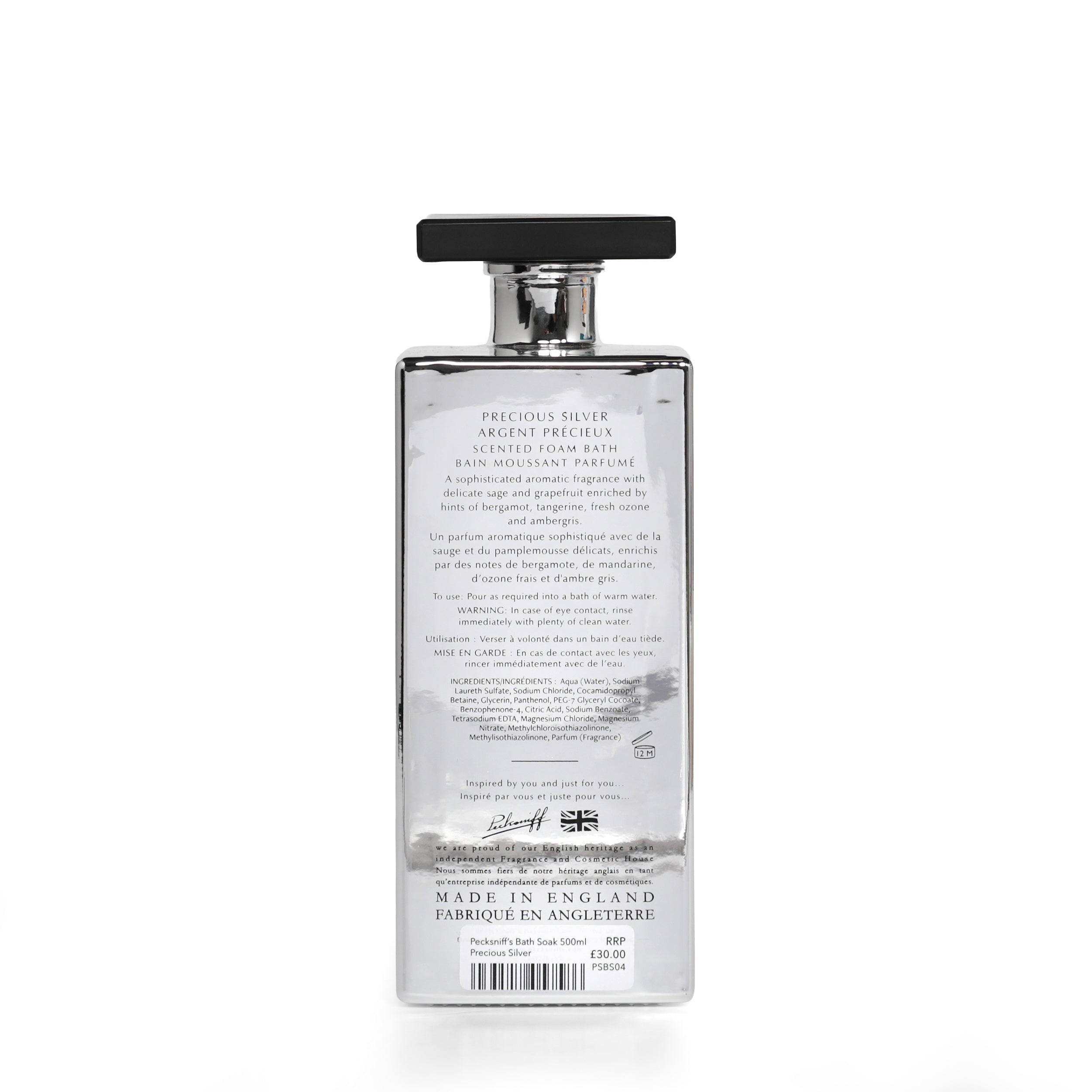 Pecksniff's Jewel Scented Bath Foam - 500ml - Various Scents Available