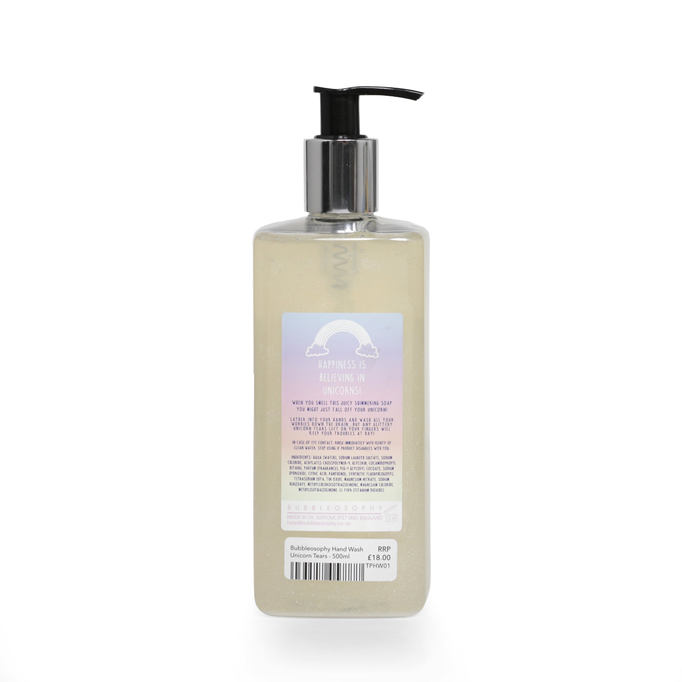 Bubbleosophy Moisturising Hand Wash - Various Scents Available - 500ml