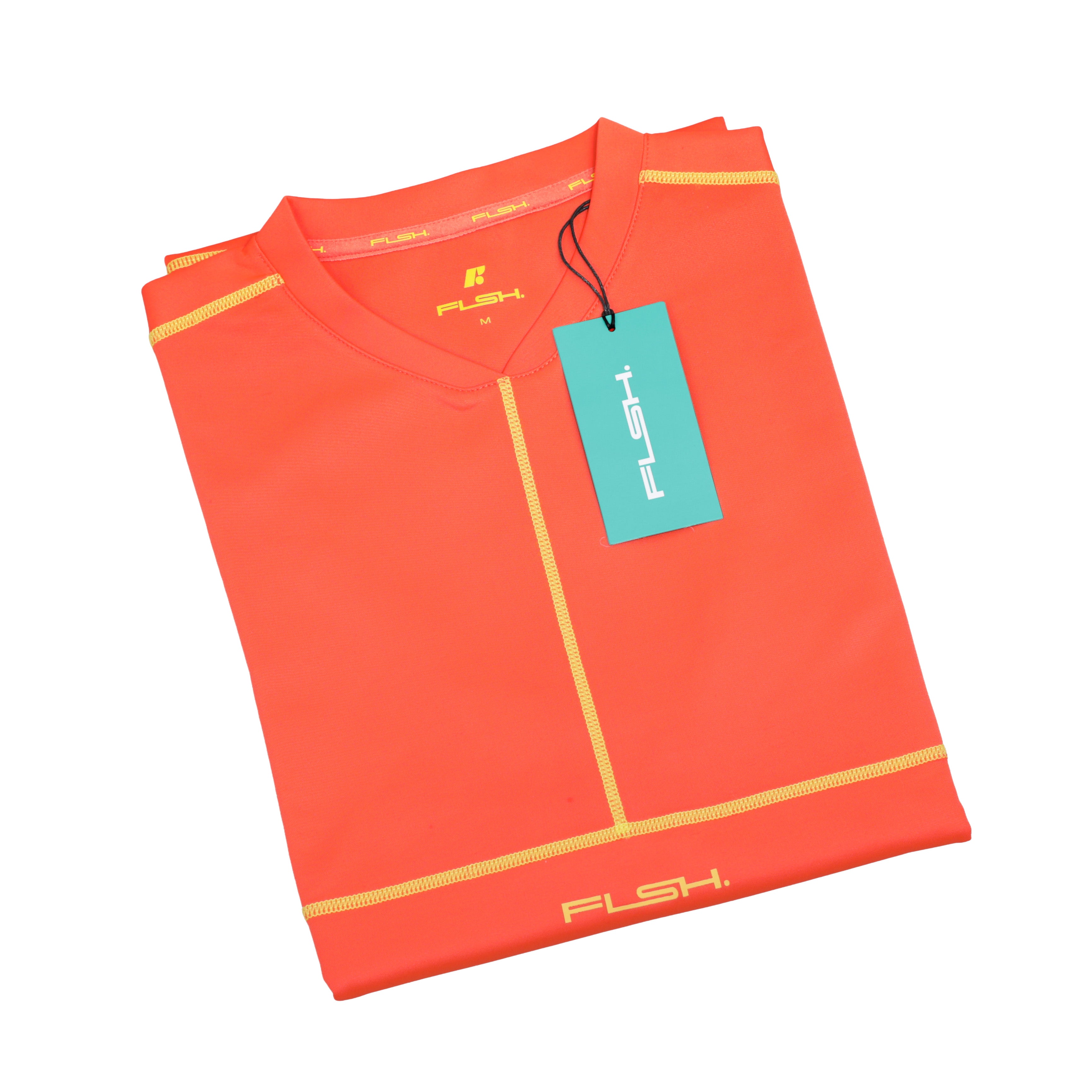 Men's Short Sleeve Contrast Stitch Sport Shirt