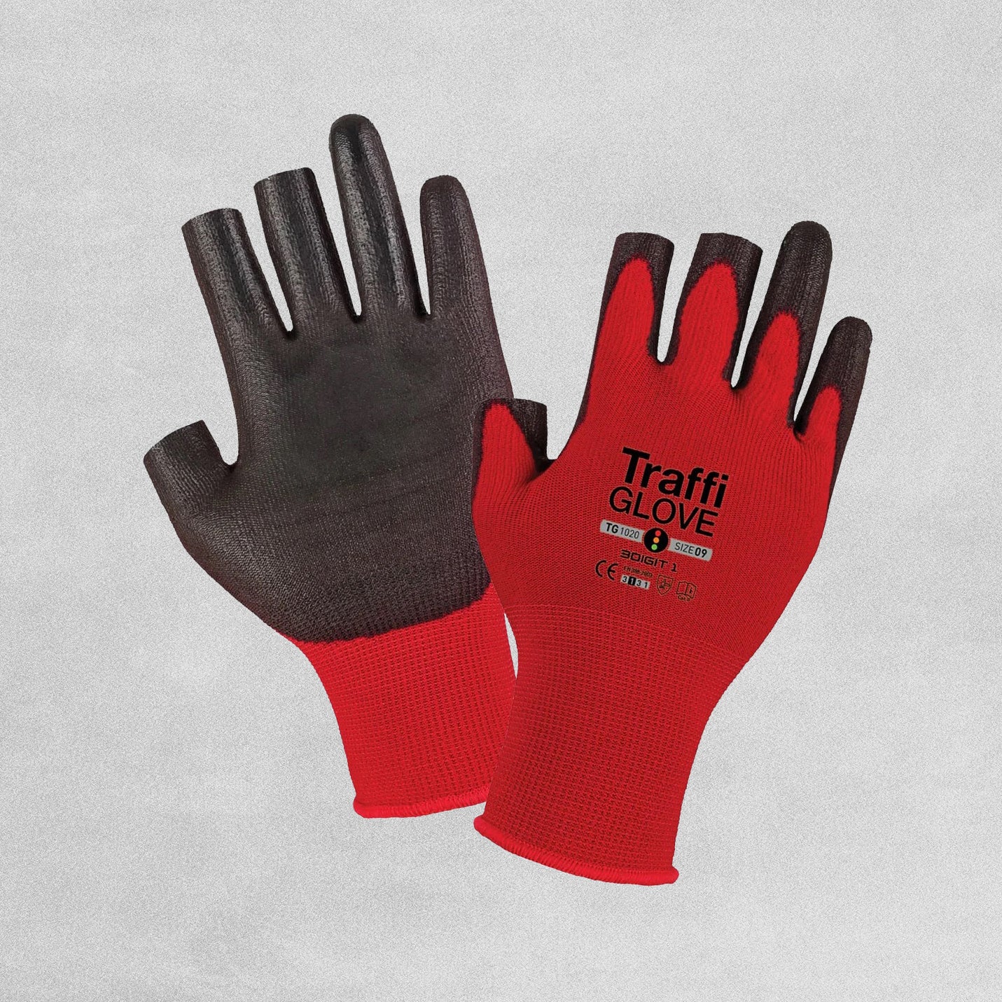 RHINO Traffi Glove Red Cut L1 TG1020 SIZE6