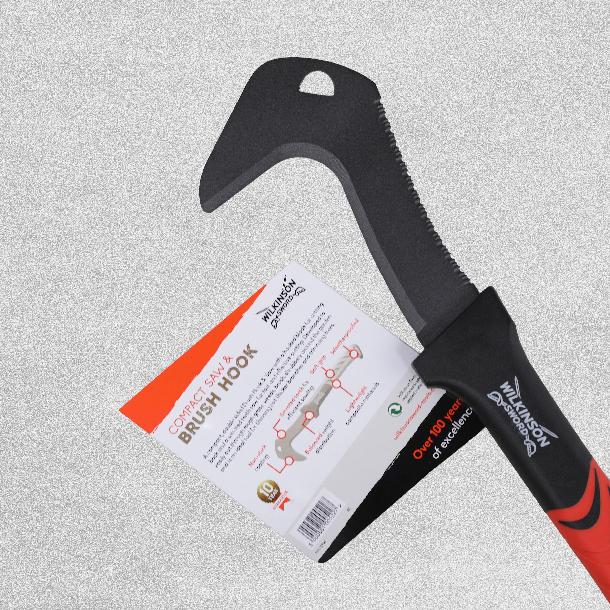 Wilkinson Sword Metal Brush and Hook saw 14.5"