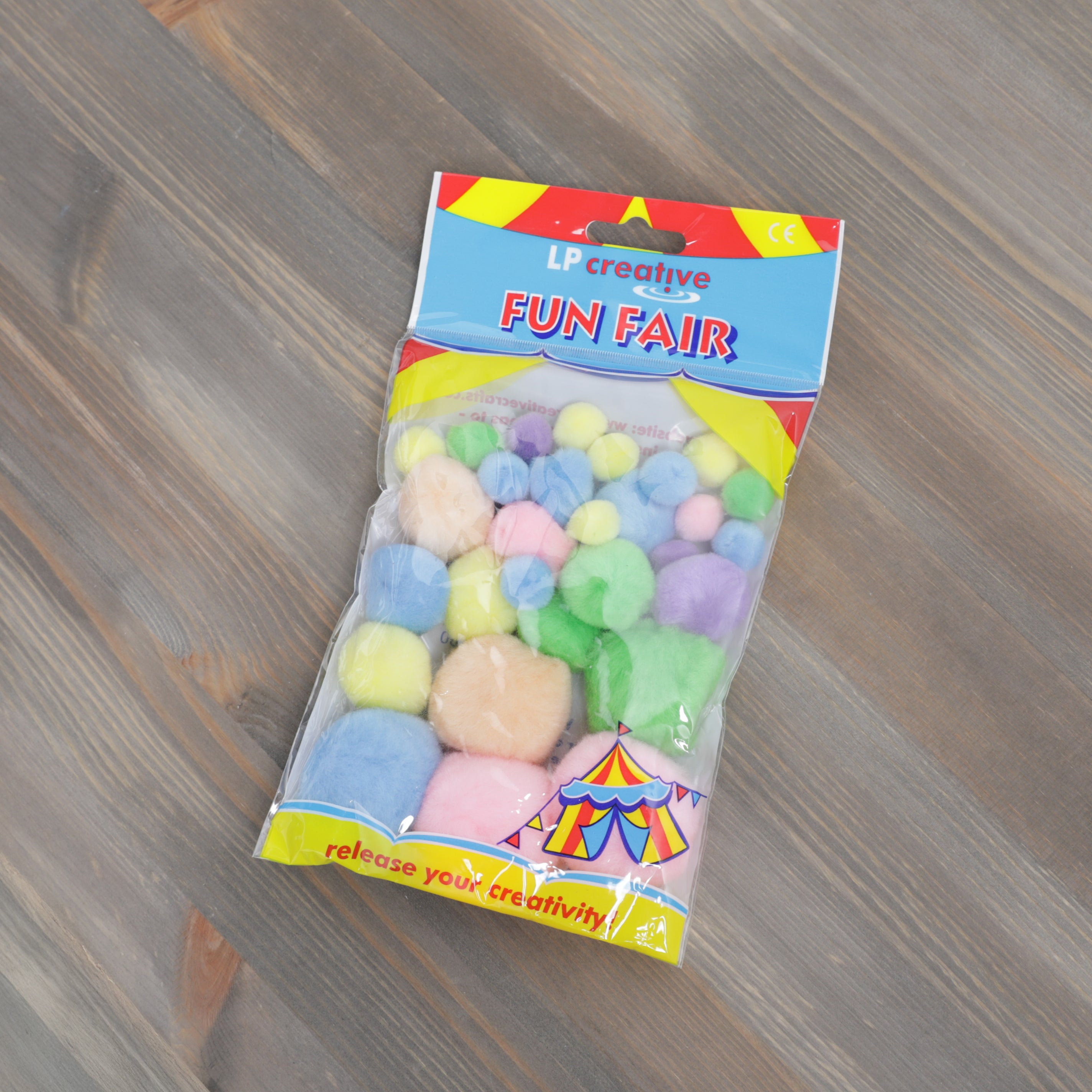 Assorted Pom Poms LP Creative