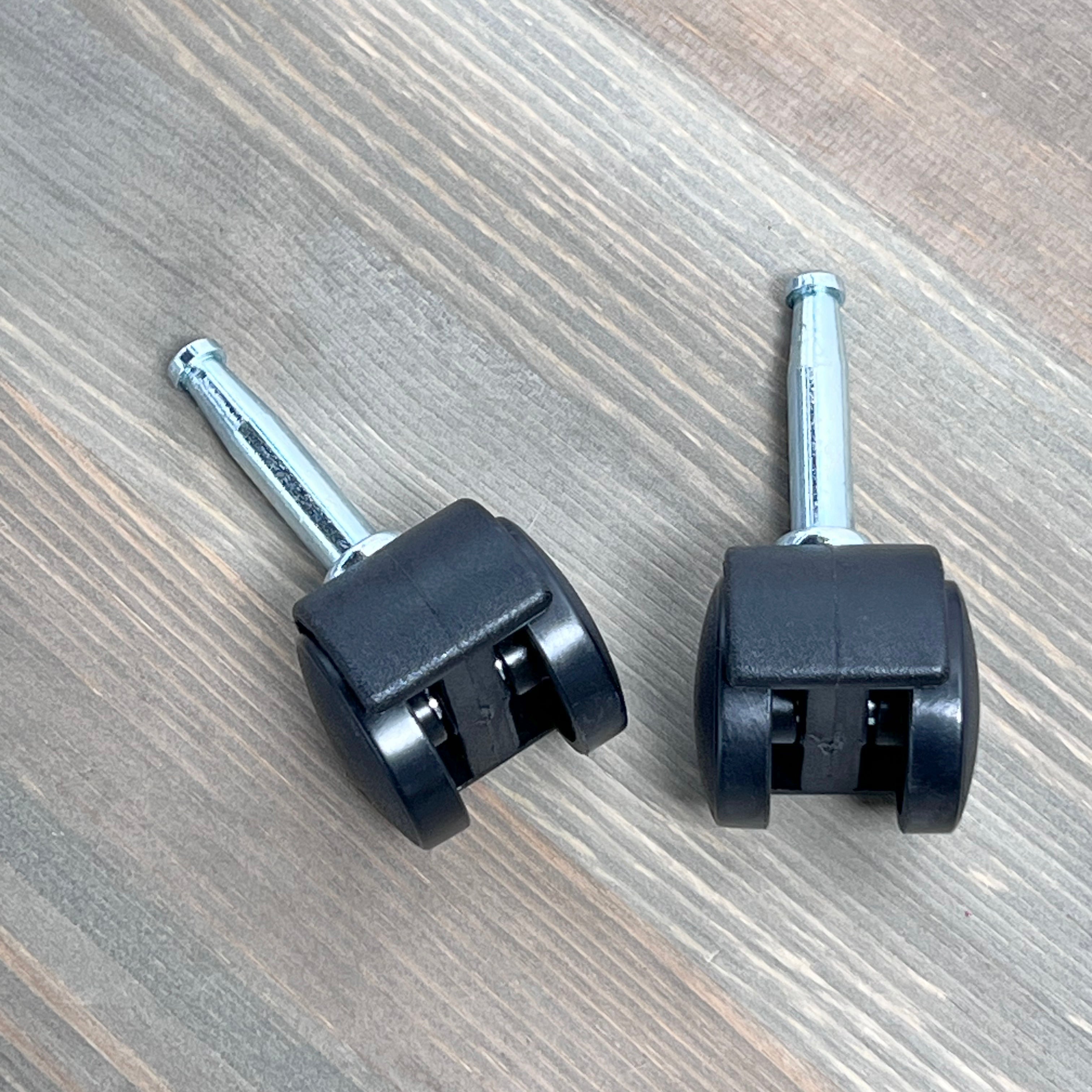 Select Basics Twin Wheel Castor Black - Stem 30mm