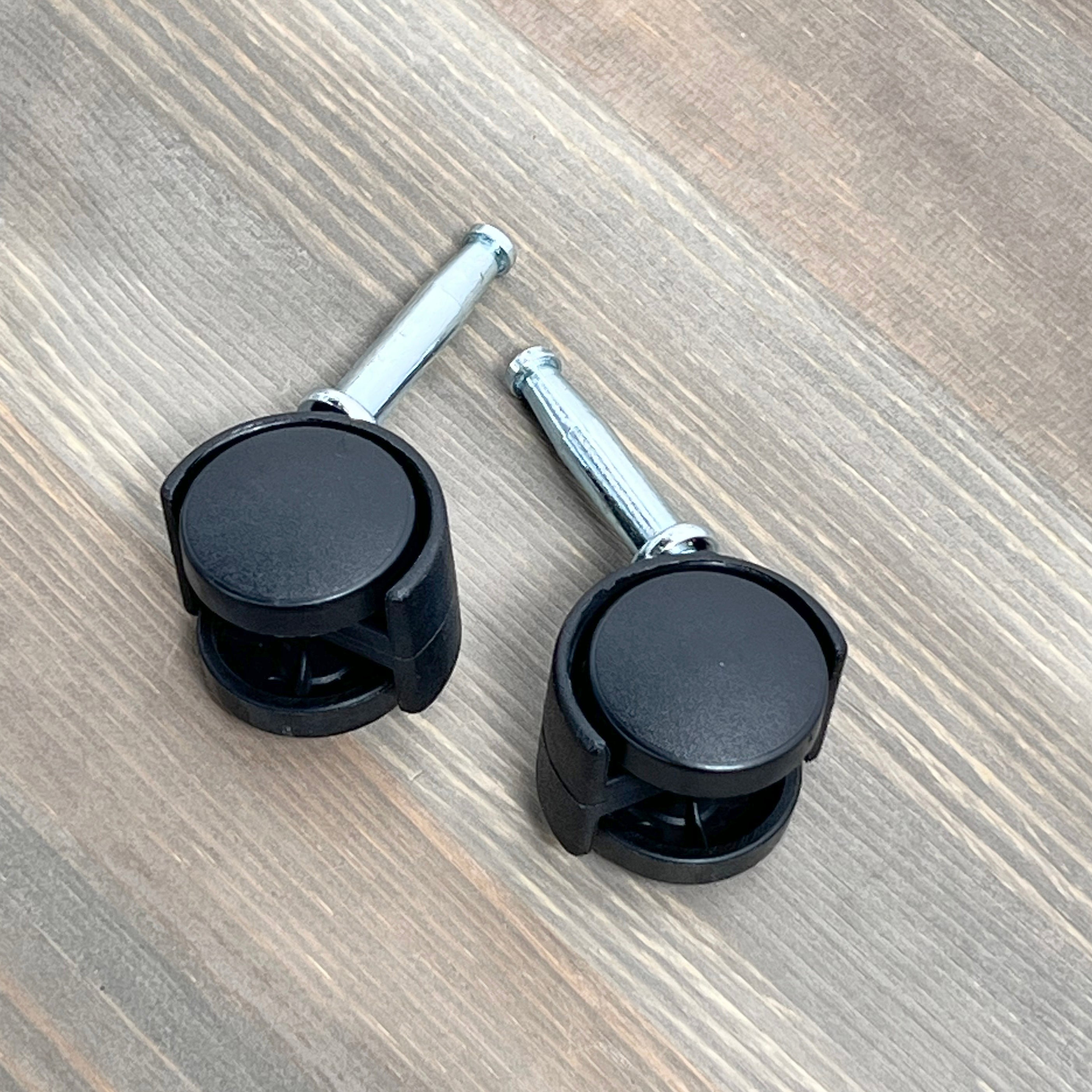 Select Basics Twin Wheel Castor Black - Stem 30mm