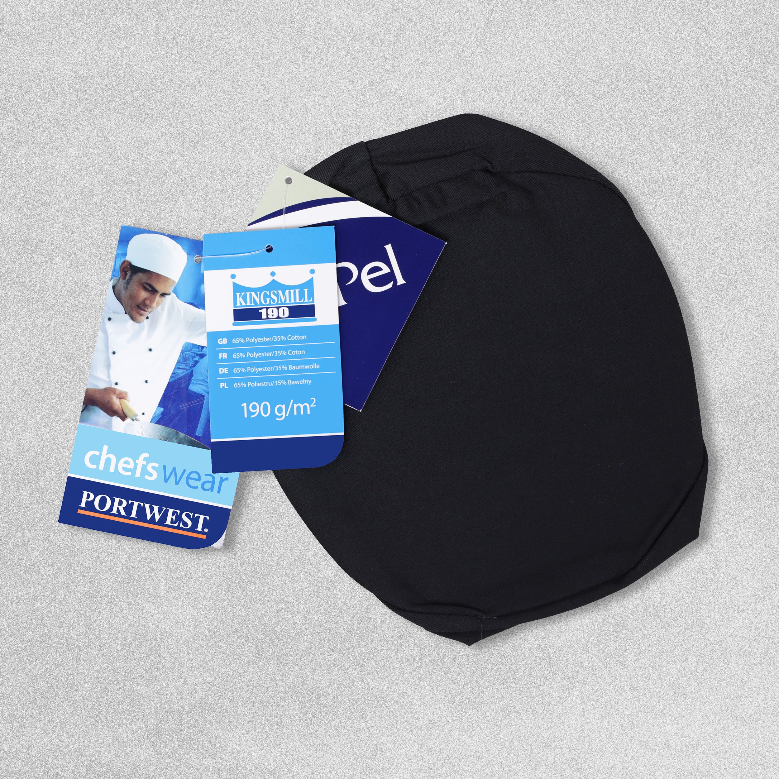 Chefs Skull Cap Black One Size