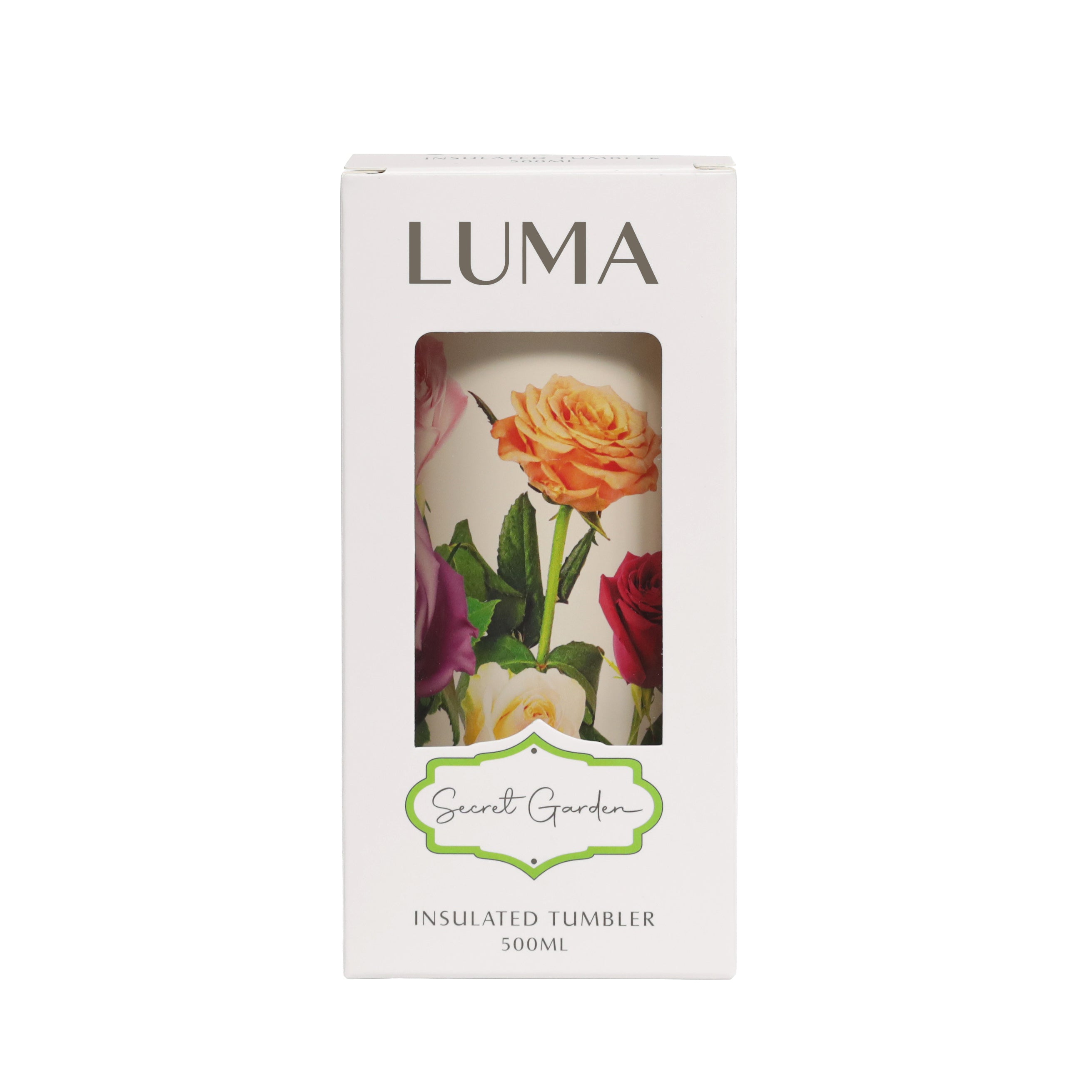 Luma Secret Garden Tumbler 500ml - Flowers
