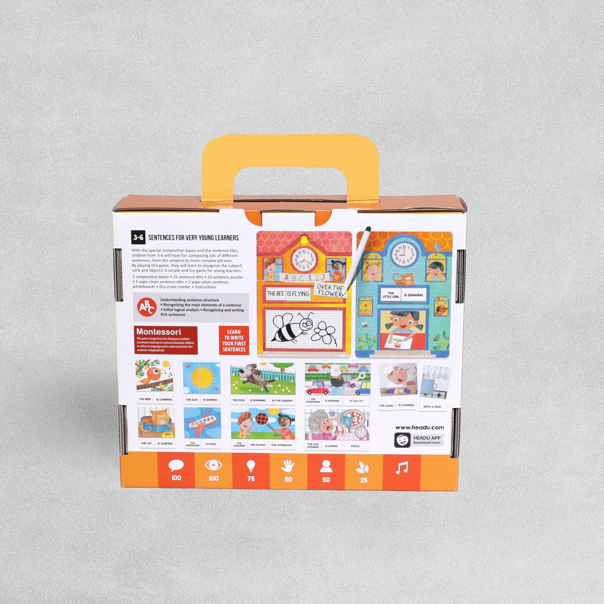 Headu Read and Comprehend Educational Toys 3-6 Years