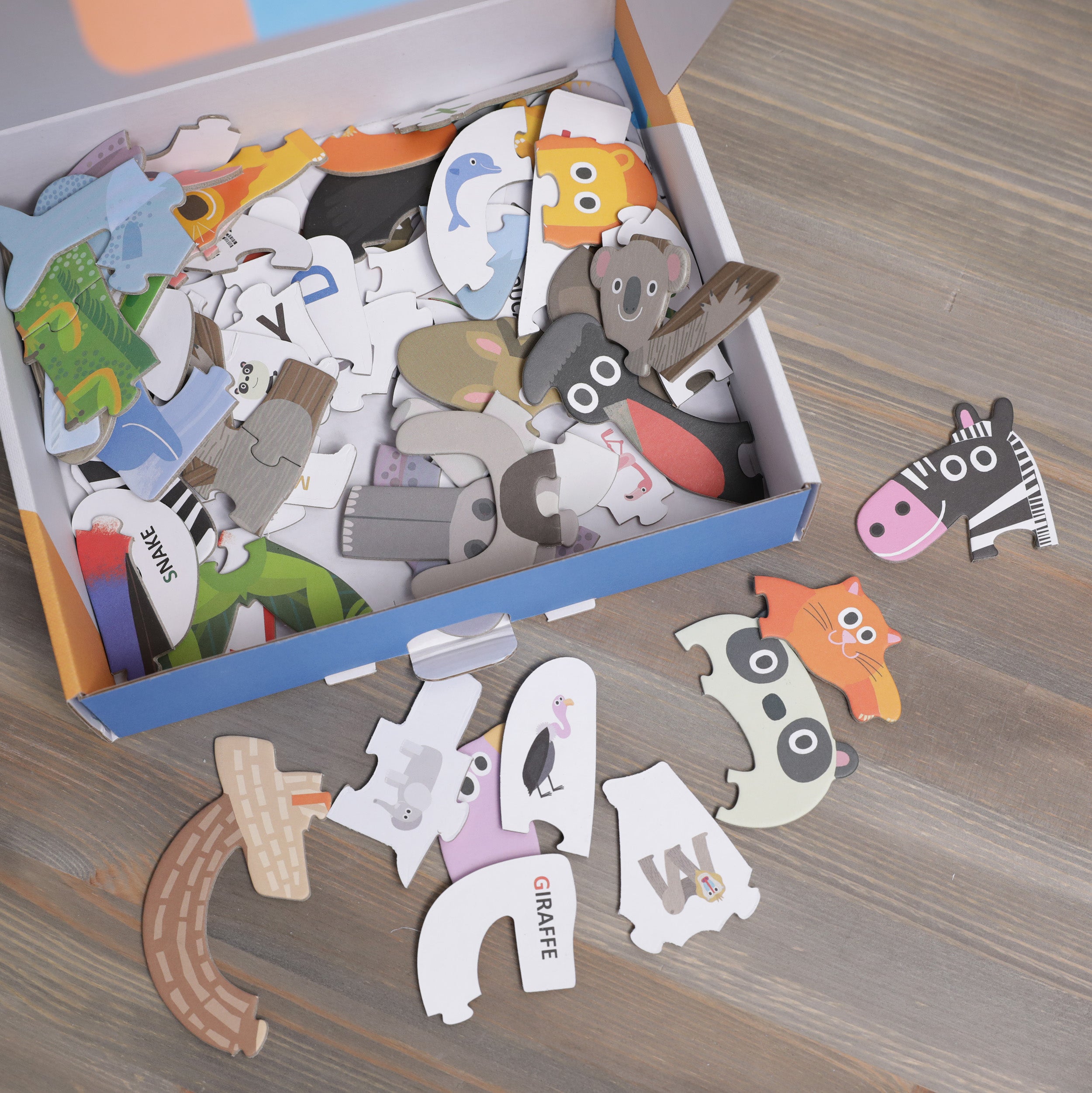 Headu Funny ABC Puzzle - Animated Letters - Age 3-6 Years