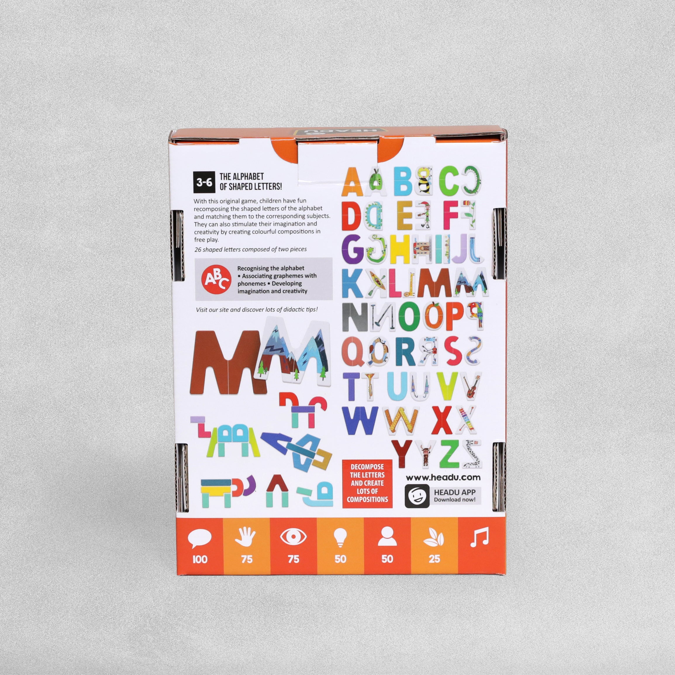 Headu Make ABC Educational Toys 3-6 Years