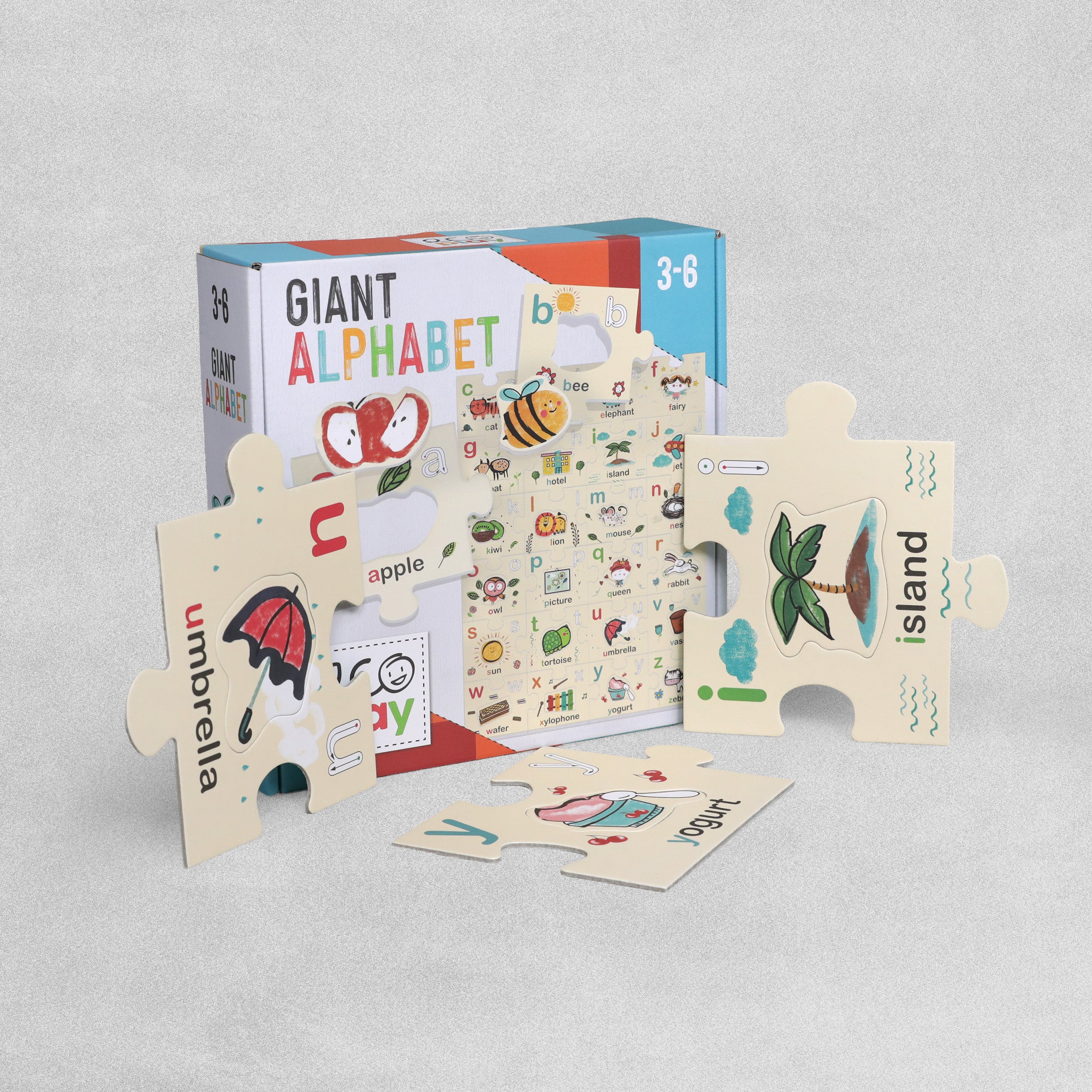 Headu Giant Alphabet Educational Toys- 3-6 Years