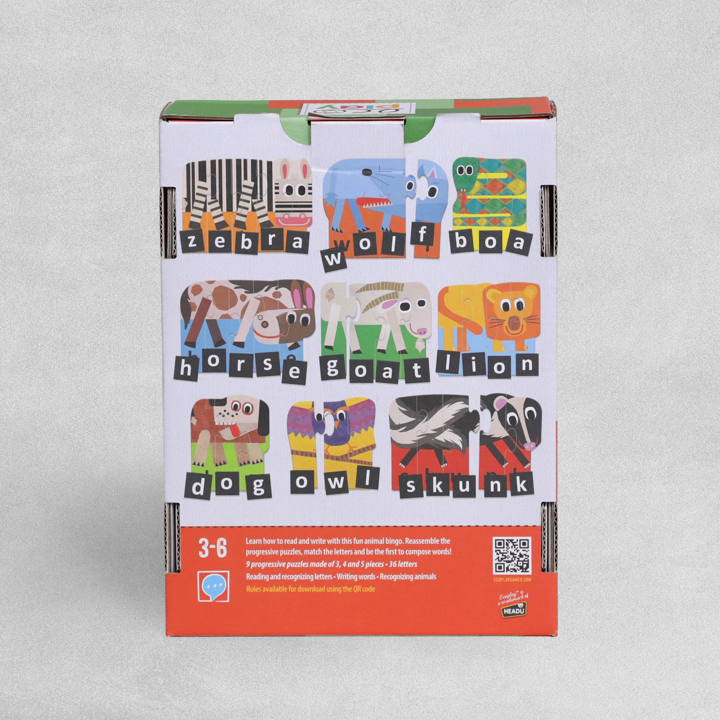 Headu Words and Letters Educational Toys 3-6 Years