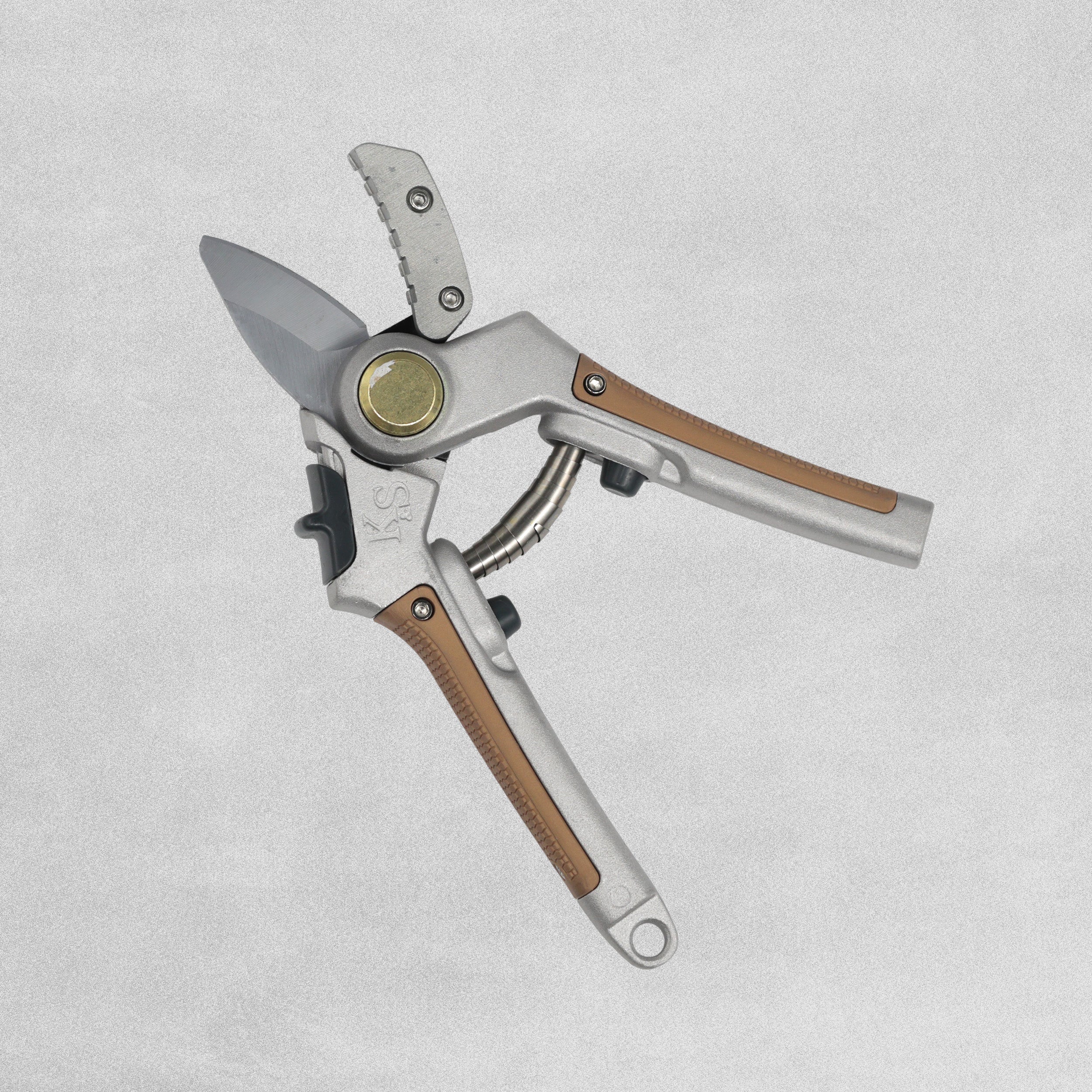 Kent & Stowe Sure Cut Hard Wood Lite Anvil Secateurs