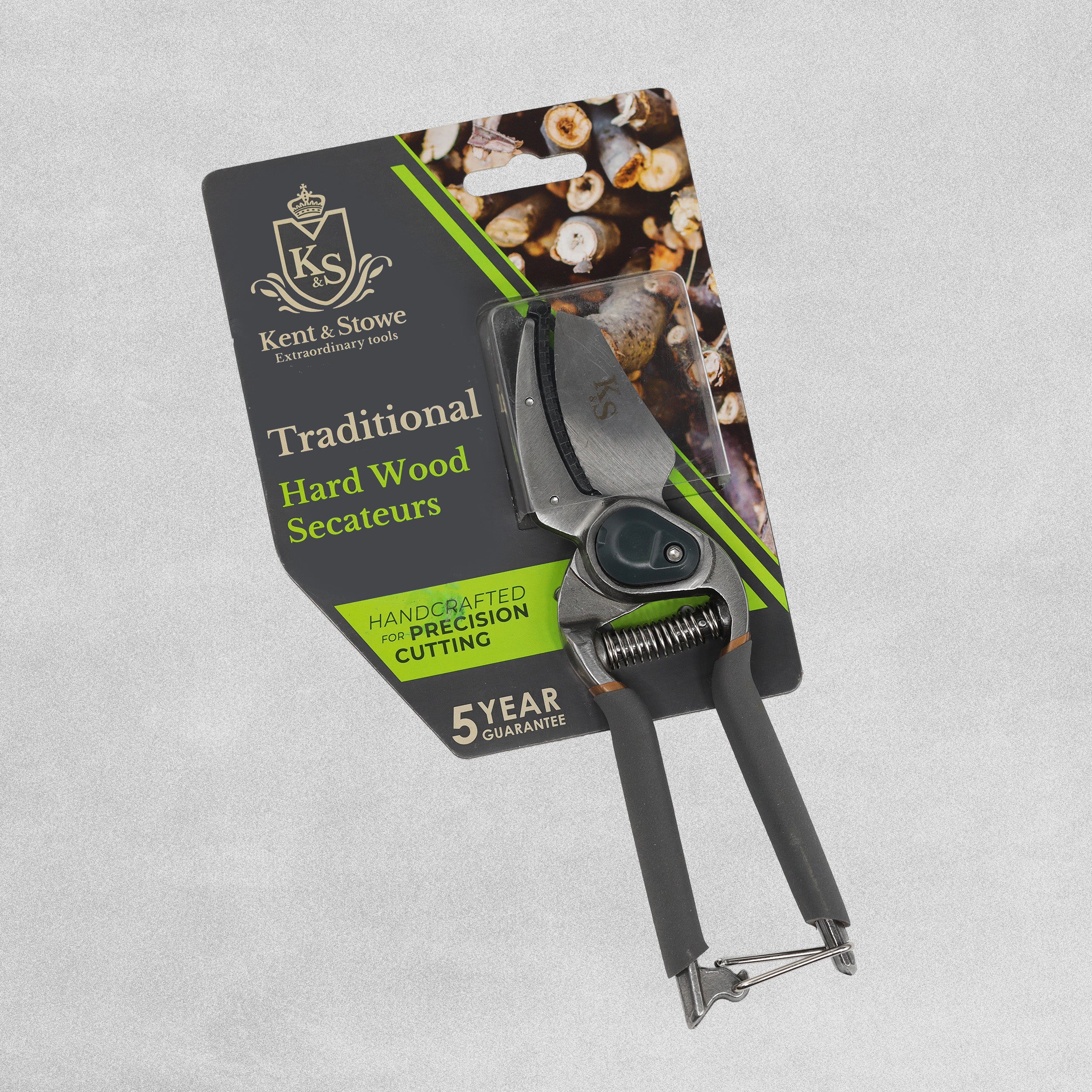Kent & Stowe Traditional Hard Wood Anvil Secateurs
