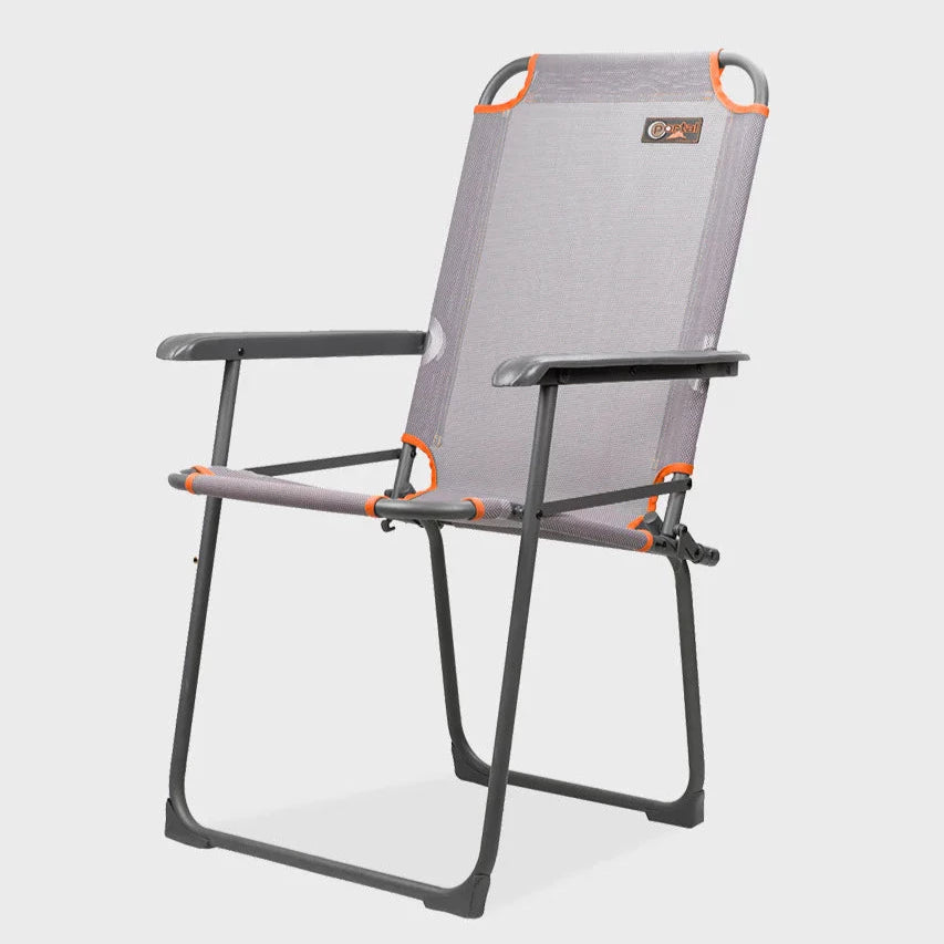 Portal Outdoor - Ben Camping Chair Classic Grey/Orange