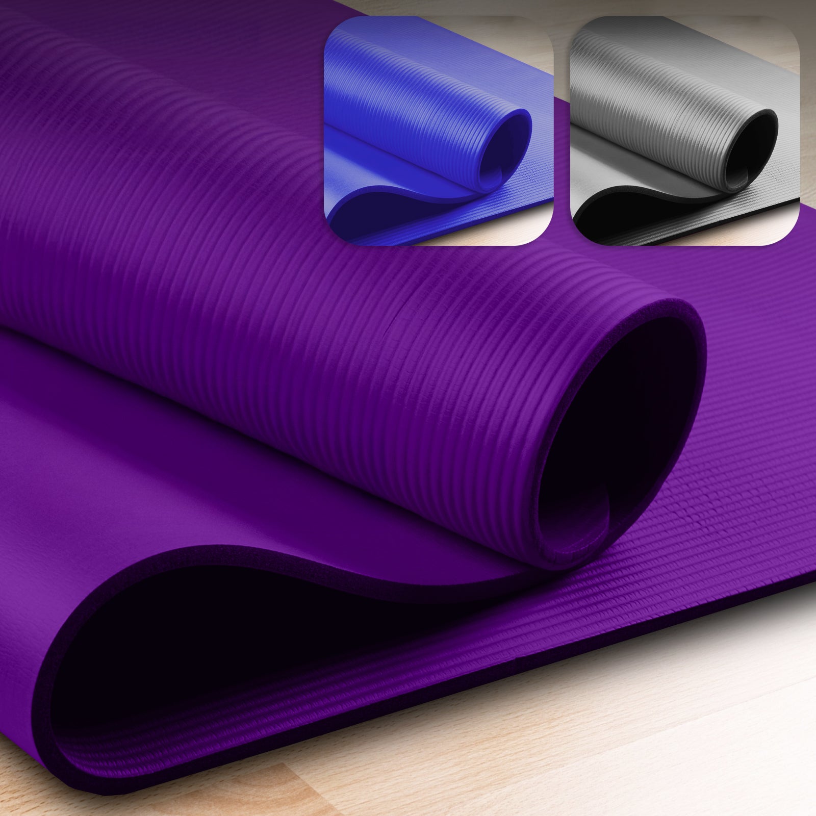 Yoga Exercise Mats  - 10mm (Thick)