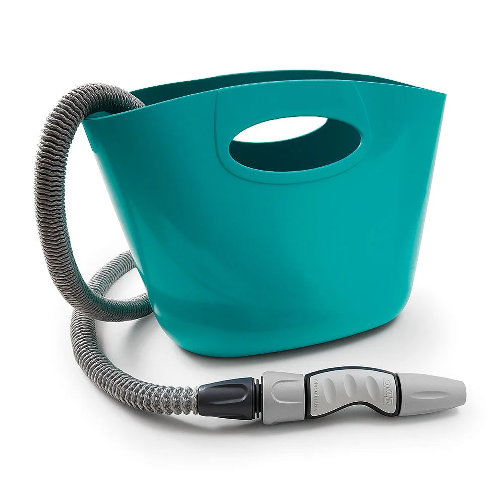 Hozelock Aquapop 15m Hose in Coloured Rubber Bag