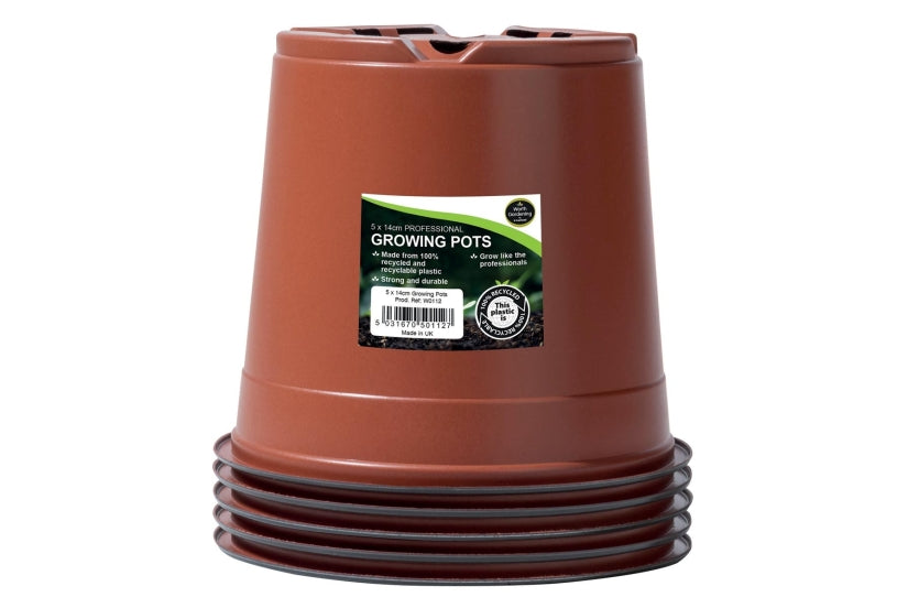 Garland 14cm Professional Growing Pots - 5pcs