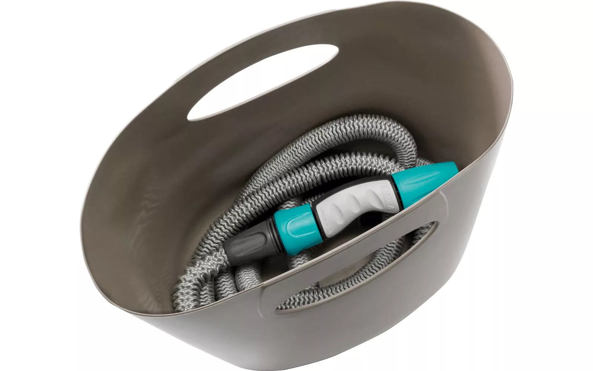 Hozelock Aquapop 15m Hose in Coloured Rubber Bag
