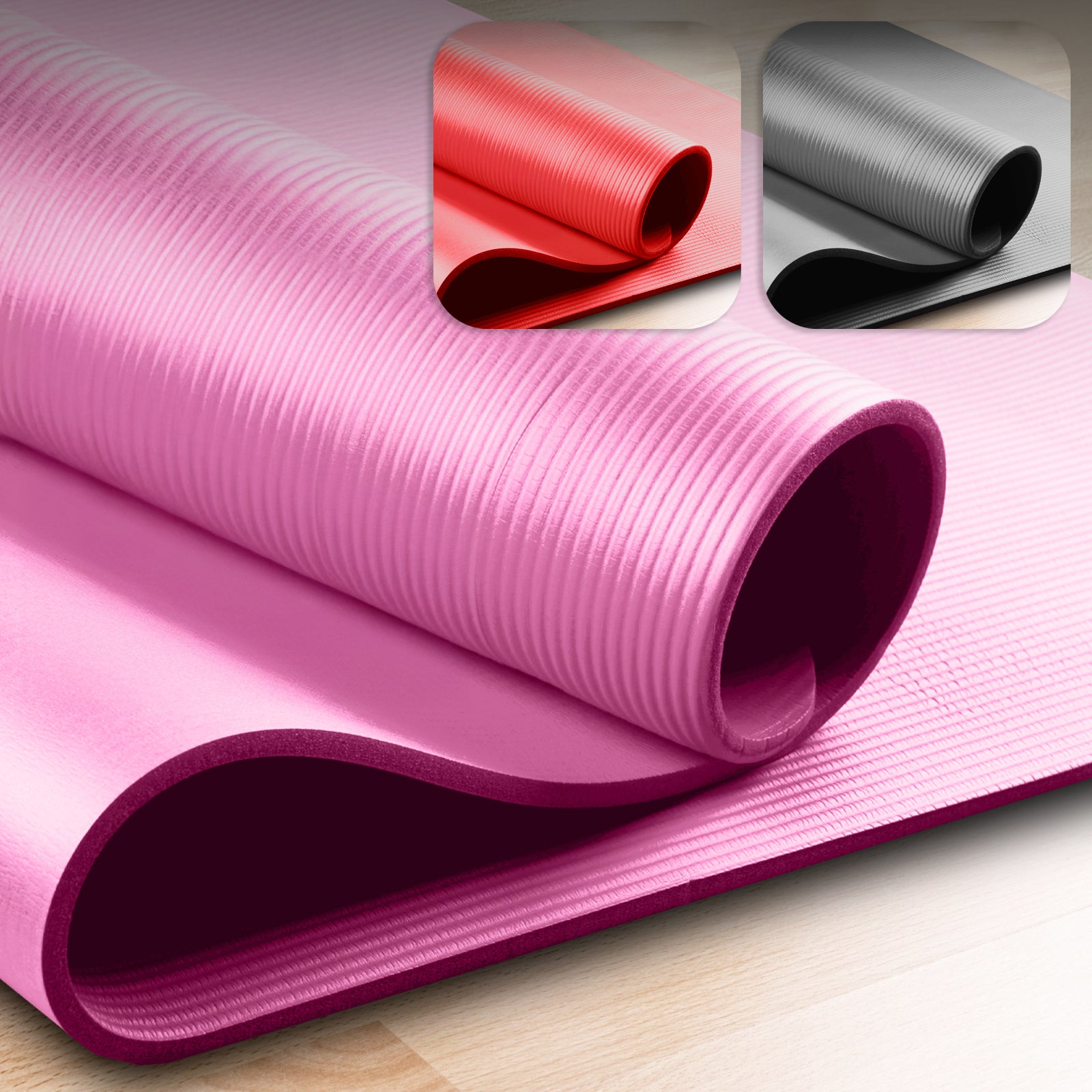 Yoga Exercise Mats - 15mm (Extra-Thick)