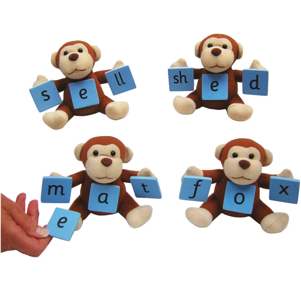 Foam Phonics Letters Packs with velcro reverse