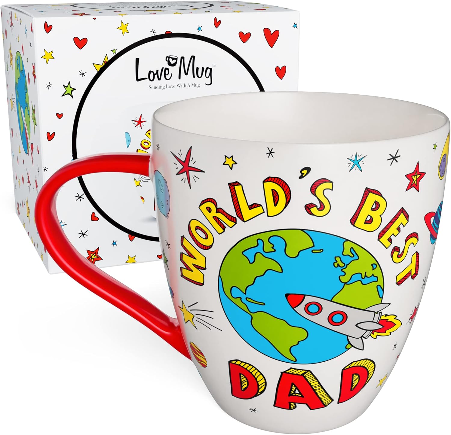 Love Mug®: Worlds Best Dad Mug