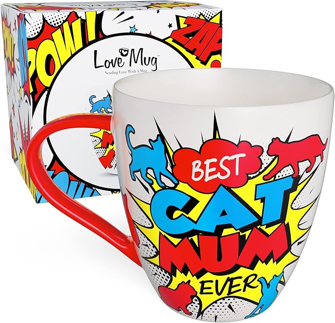 Love Mug®: Best Cat Mum Ever Mug
