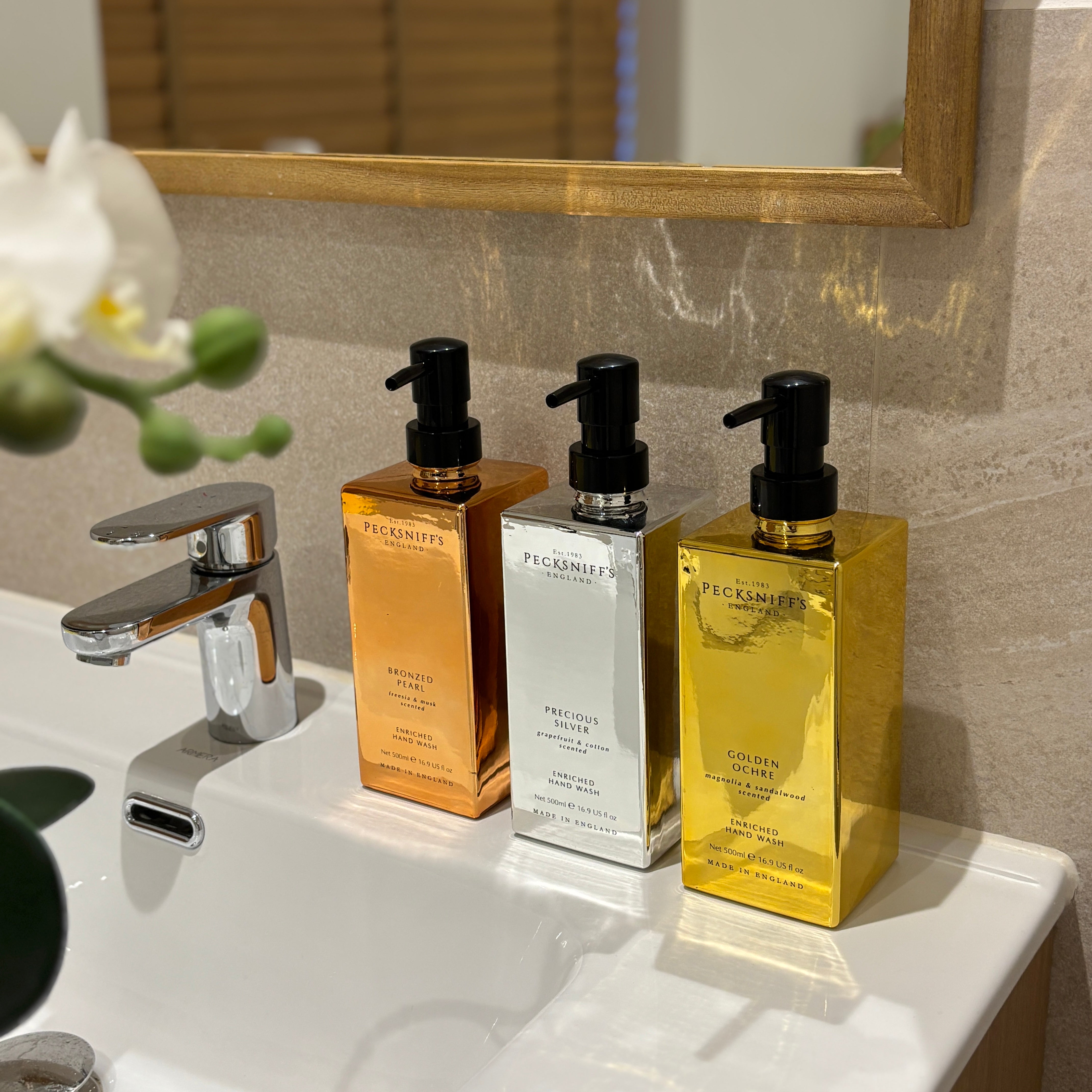 Pecksniff's Luxury Enriched Scented Hand Wash - Various Scents Available - 500ml