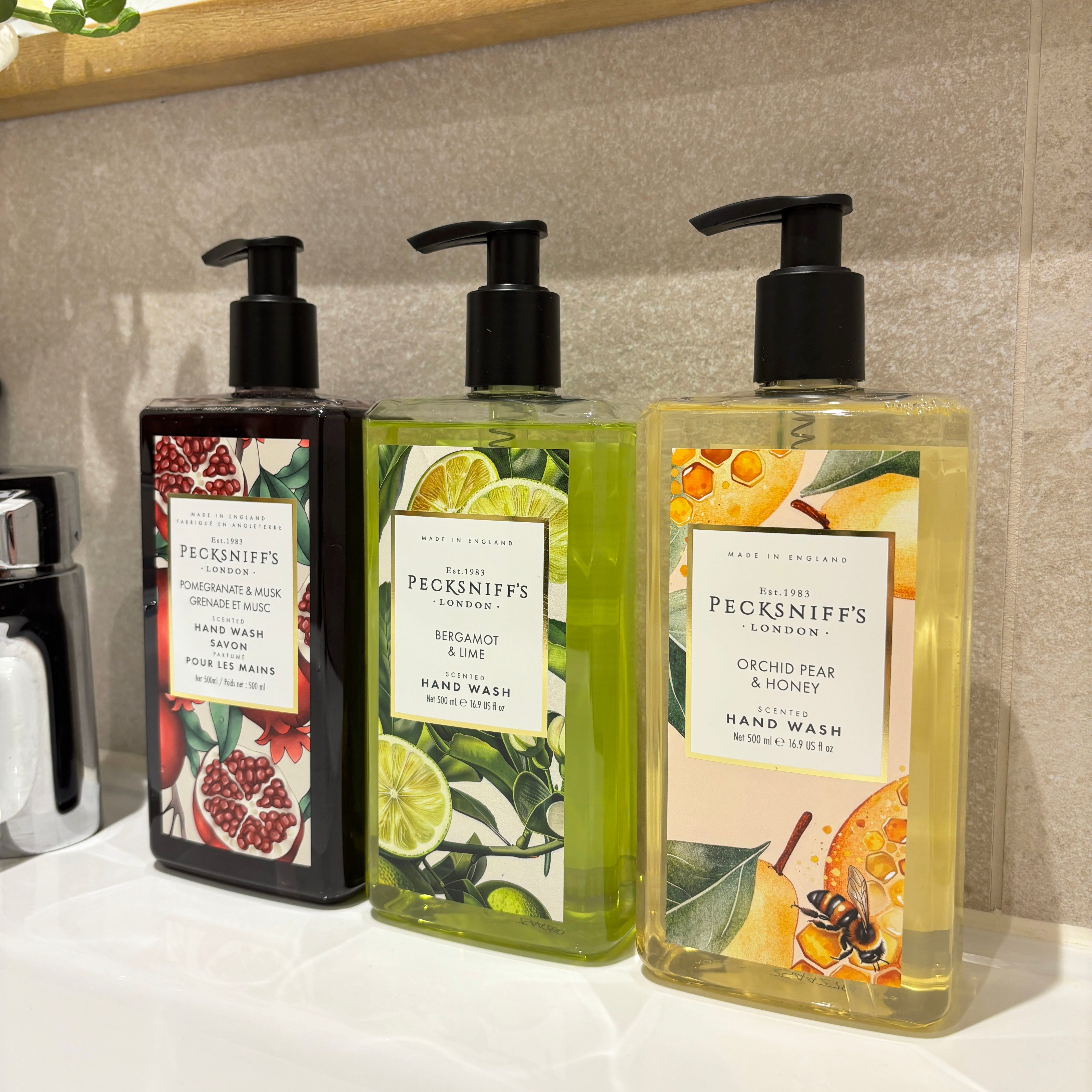Pecksniff's Scented Hand Wash - Various Scents Available - 500ml