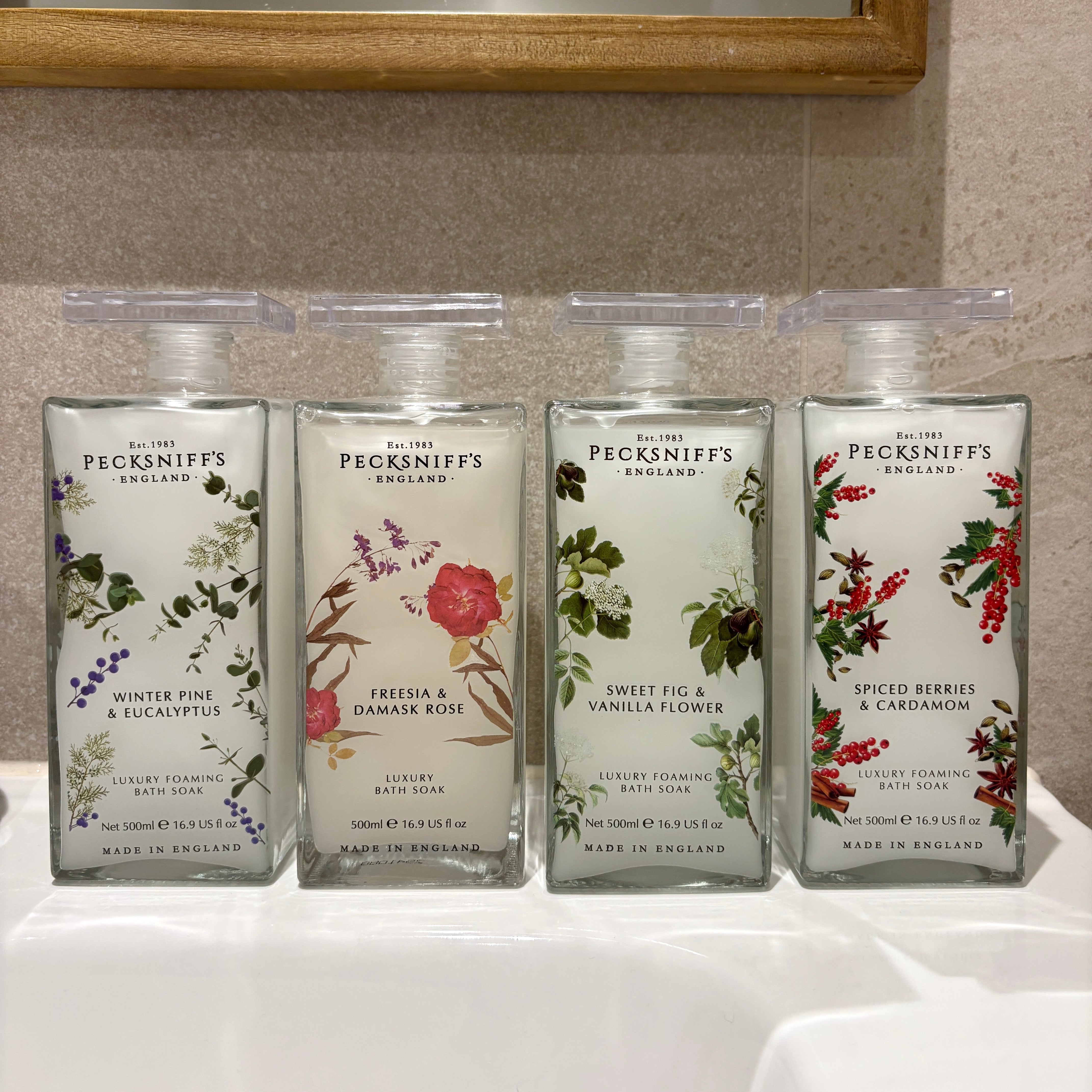Pecksniff's Luxury Scented Bath Soak - 500ml - Various Scents Available
