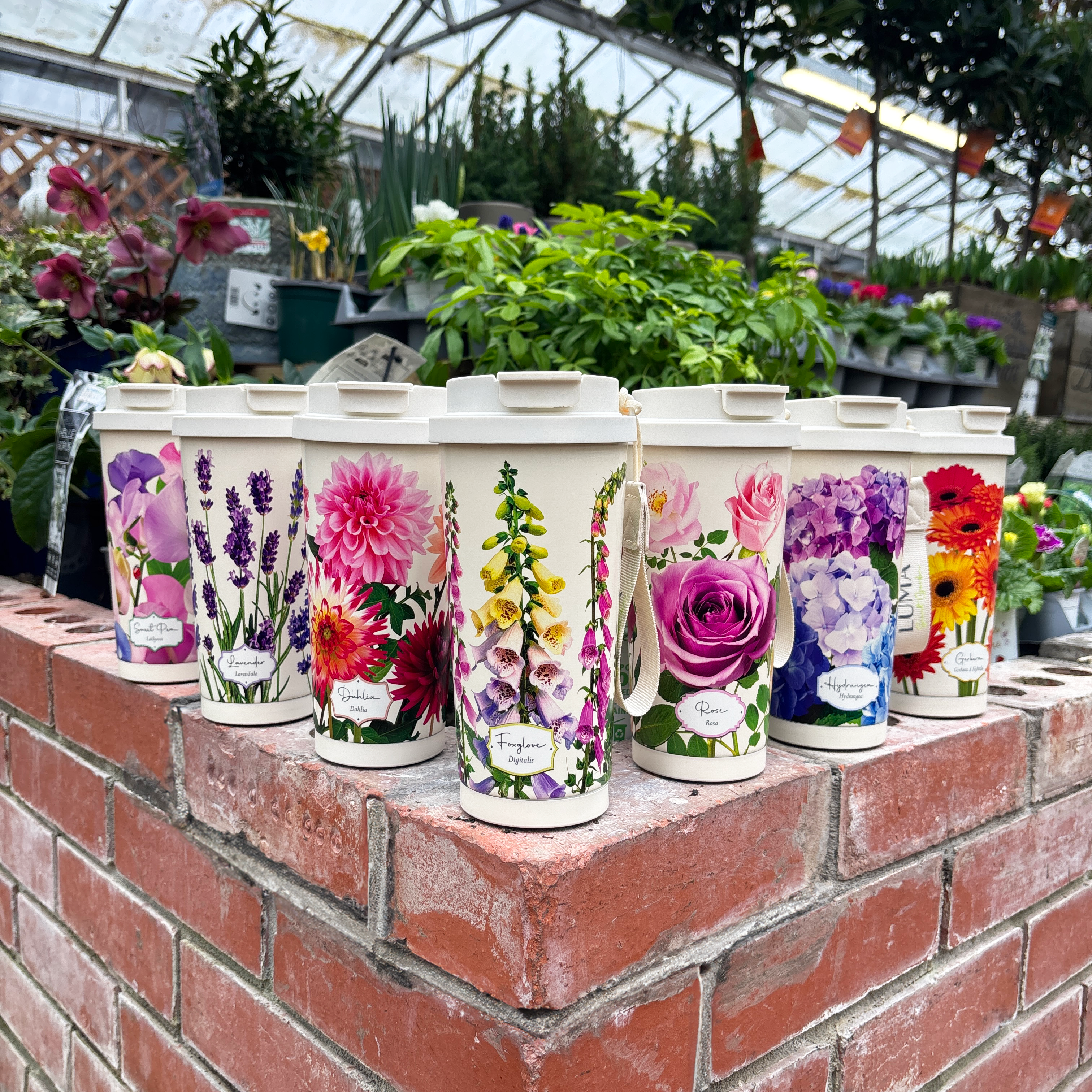 Luma Secret Garden Tumbler 500ml - Flowers