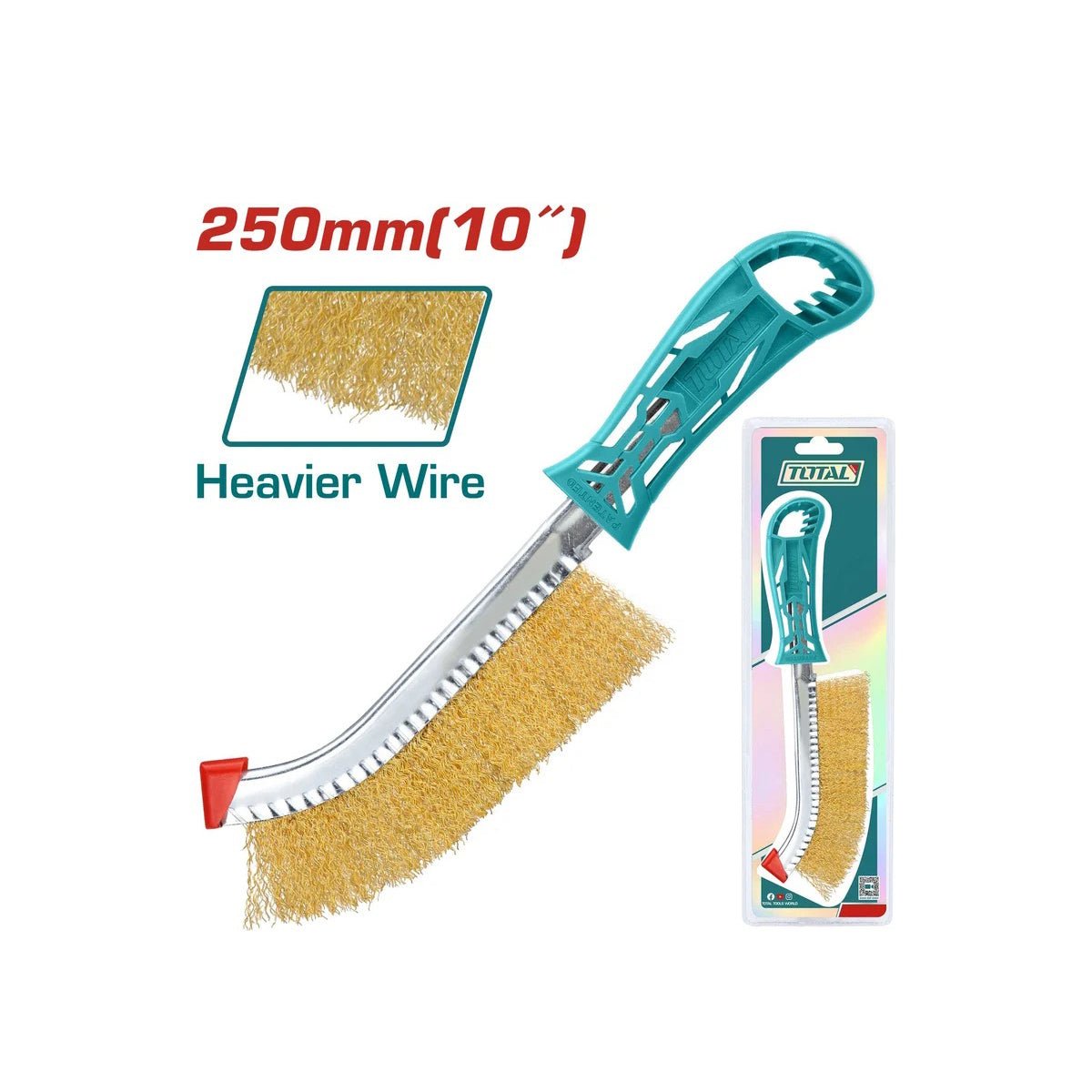 Total Wire Brusher 250mm - THT92102