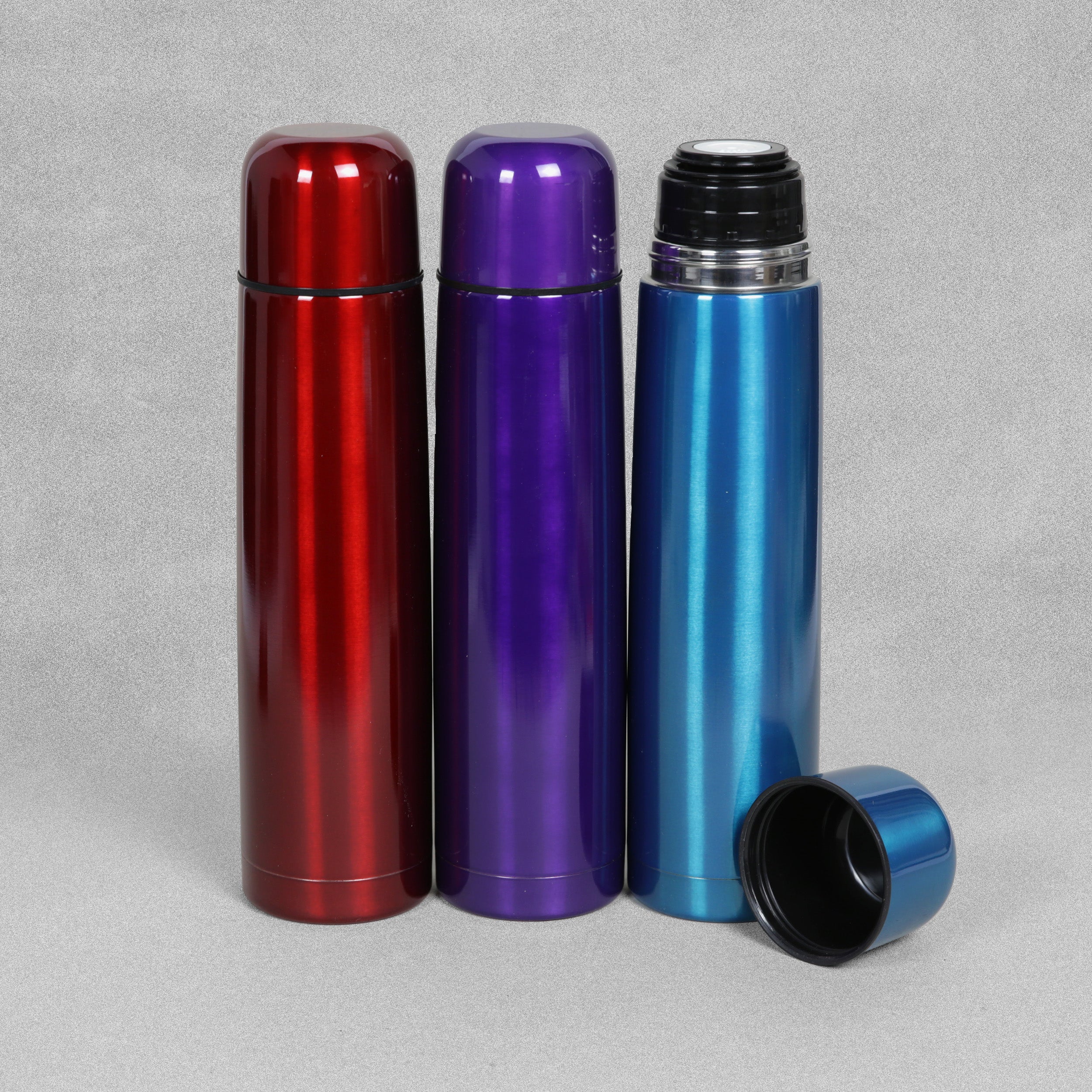 Double Wall Stainless Steel Thermal Vacuum Bottle 1 Litre