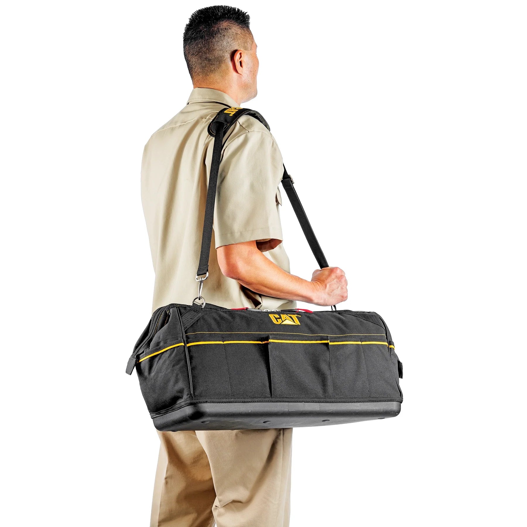 Caterpillar - 20" Tech Wide Mouth Tool Bag