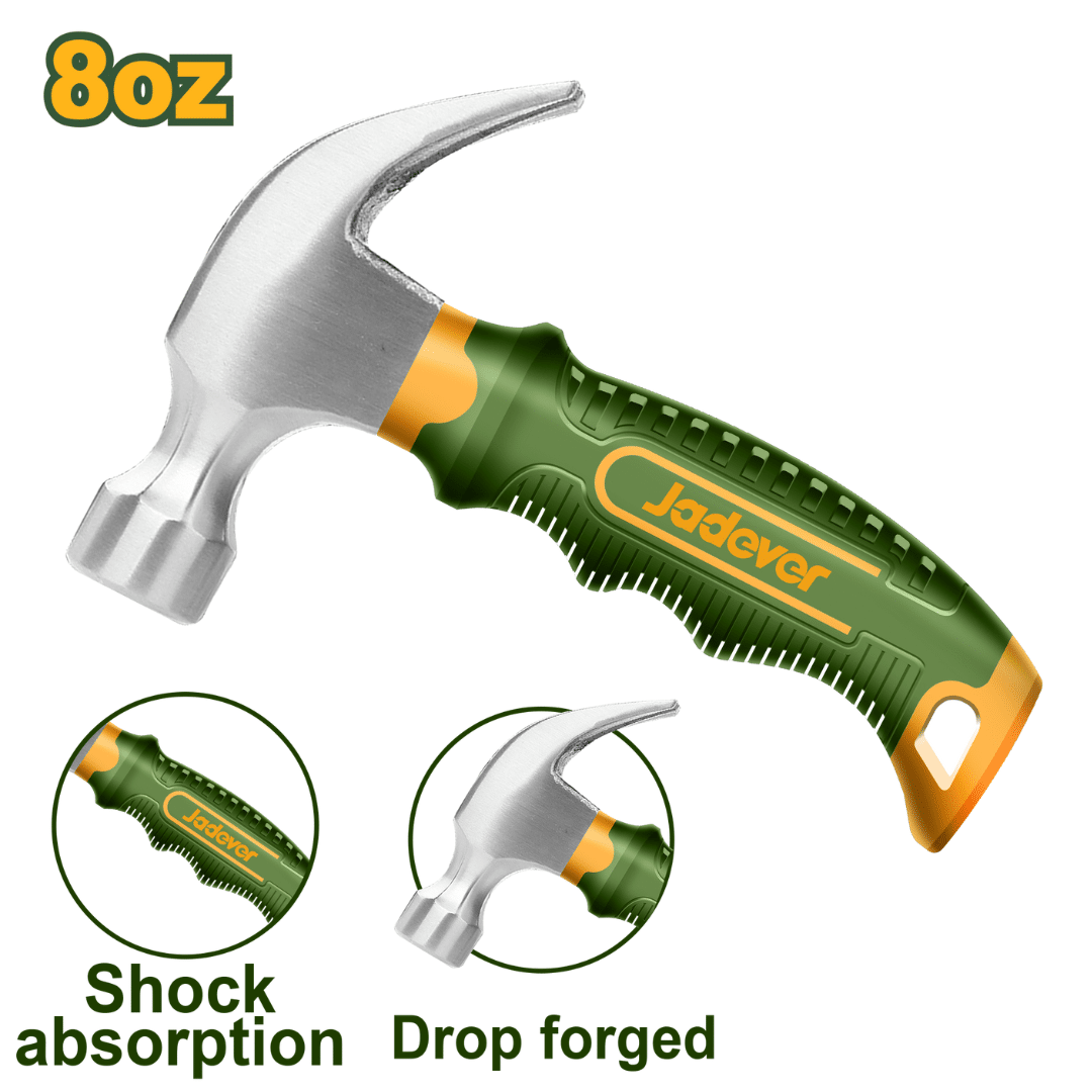 Jadever Mini Claw Hammer - 8oz