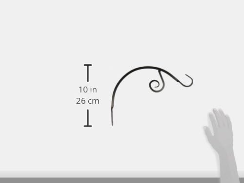 Panacea Forged Vine Bracket Black - 12"