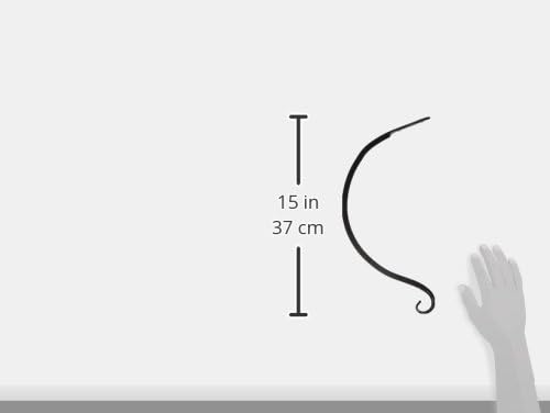 Panacea Forged Curved Hook Black - 12"