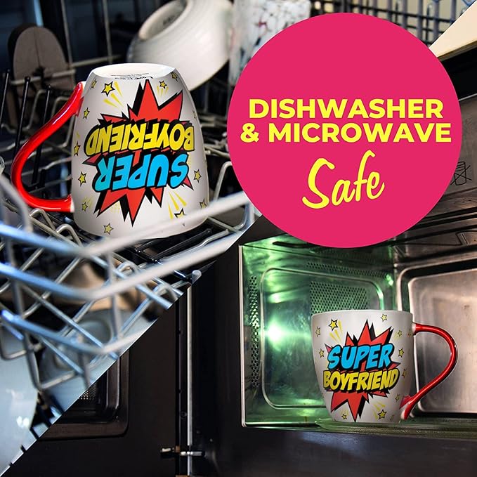 Love Mug®: Super Boyfriend Mug