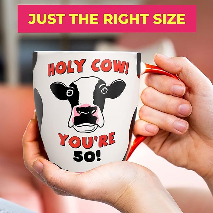 Love Mug®: Holy Cow, You're 50 Mug