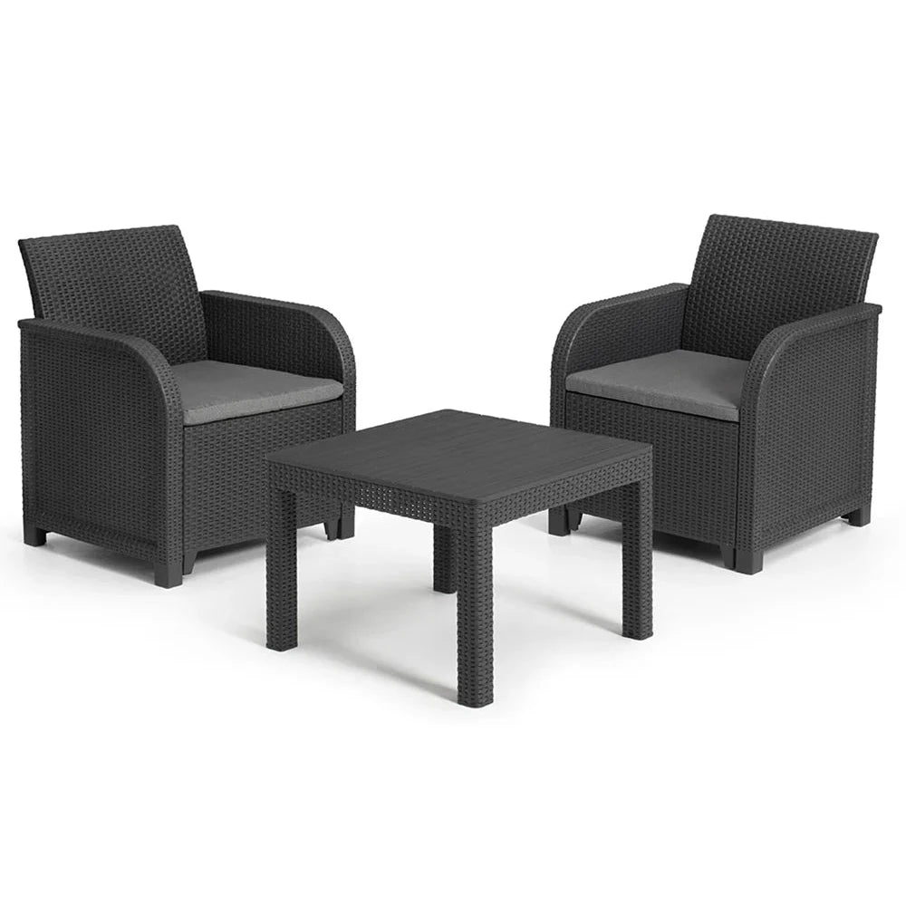 KETER Rosalie 2 Seater Garden / Balcony Set