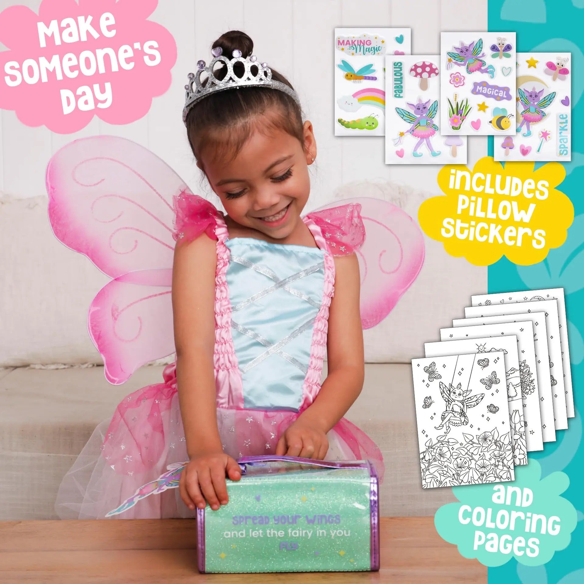 Amitie Lane Fairy Colouring Pen Activity Set - 80 Pieces