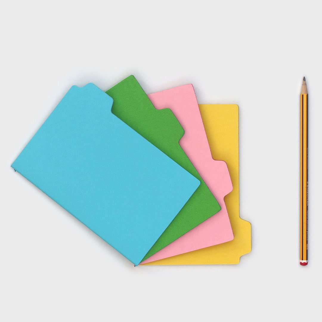 The Tab Notebook - each one includes 4 coloured notebooks of 64 pages