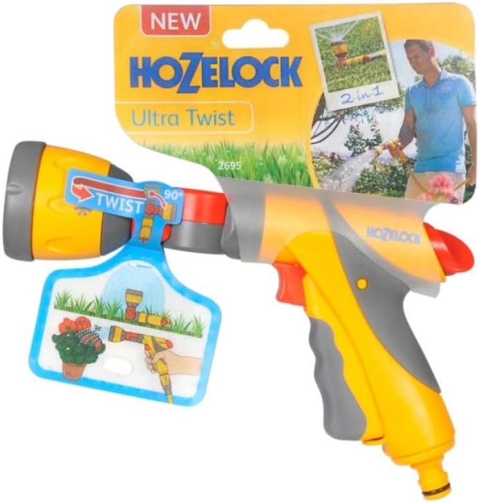 Hozelock 2695 Ultra Twist Spray Gun and Sprinkler