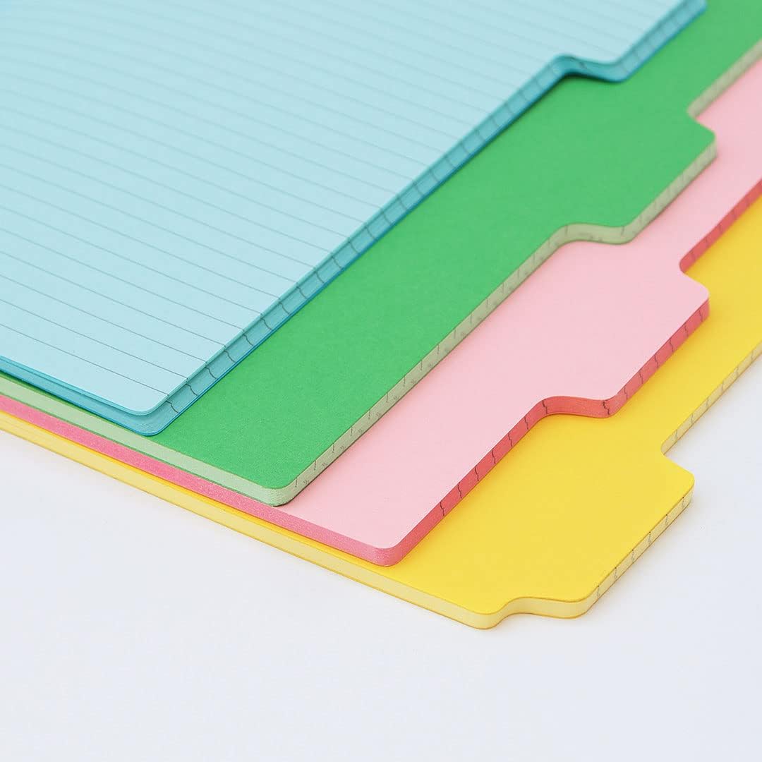 The Tab Notebook - each one includes 4 coloured notebooks of 64 pages