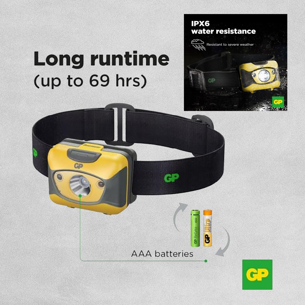 GP Discovery Headlamp - 300 lumens
