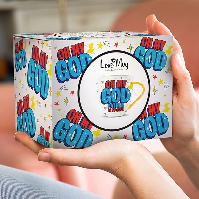 Love Mug®: Oh My God Father Is So Cool Mug