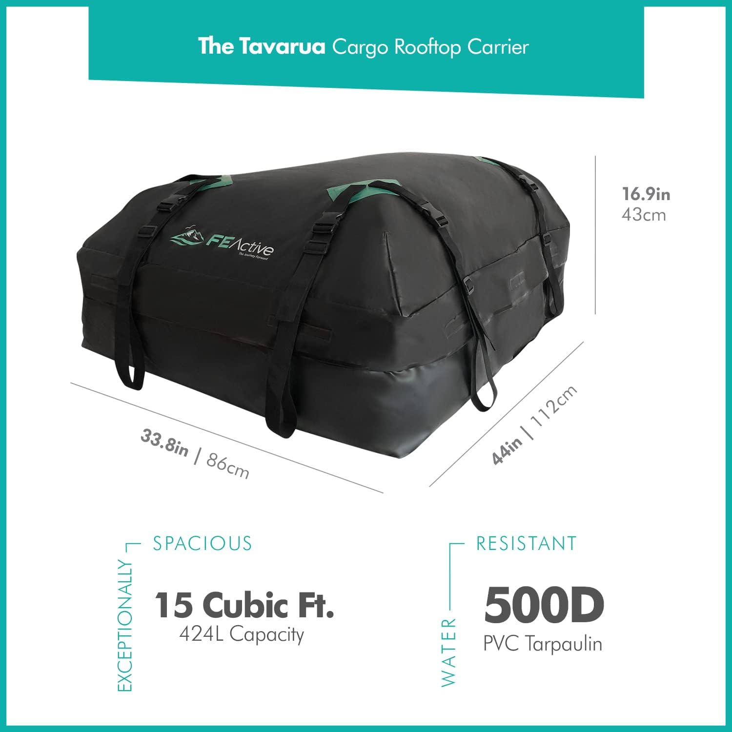 FE Active 'Tavarua' Cargo Rooftop Carrier - 100% Waterproof