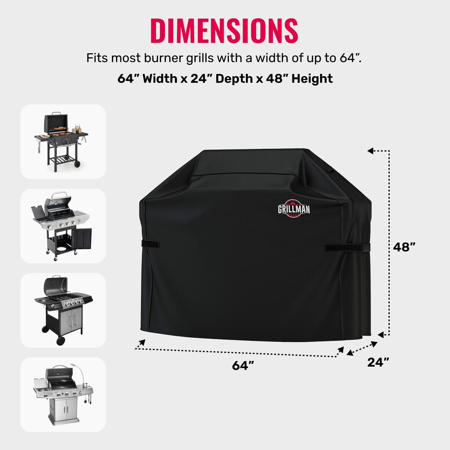 Grillman Barbecue Covers - various sizes