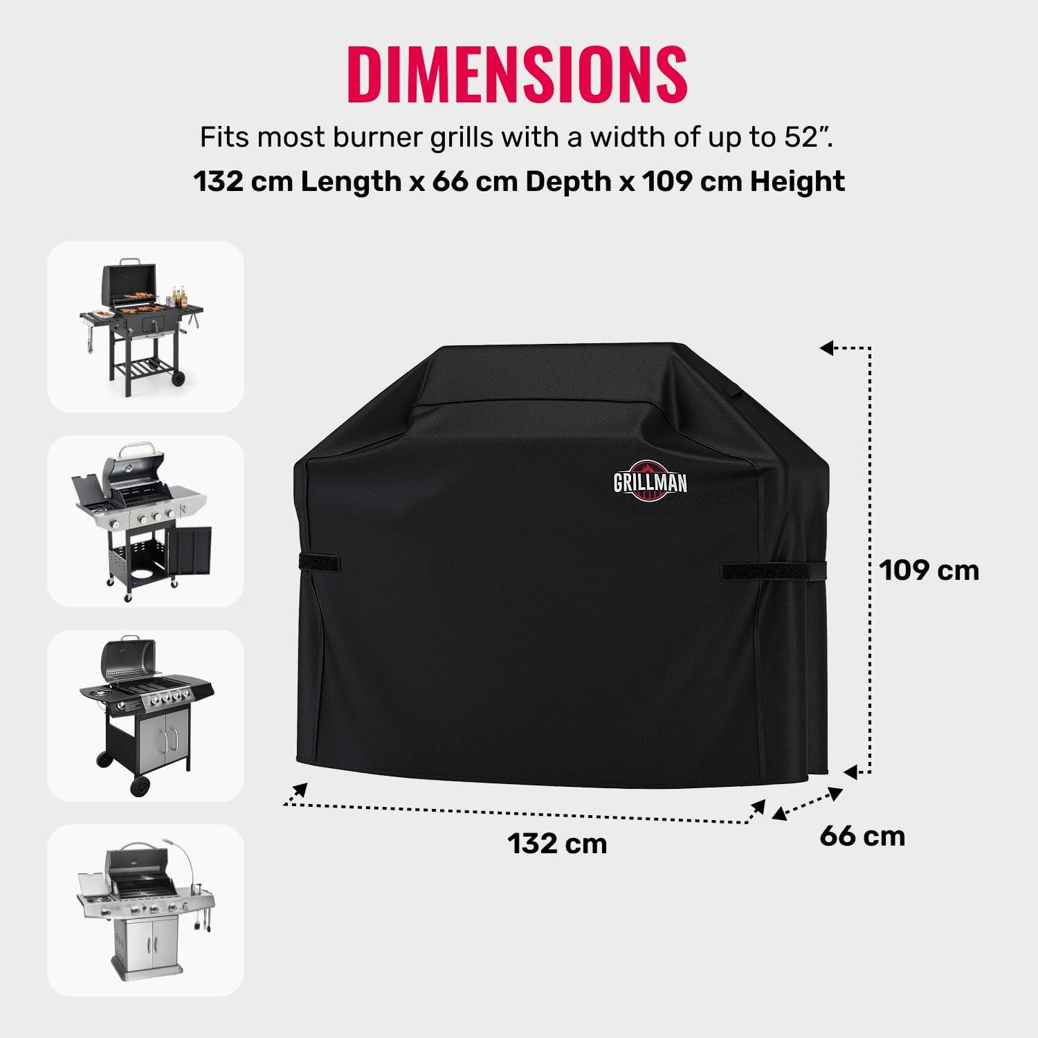 Grillman Barbecue Covers - various sizes
