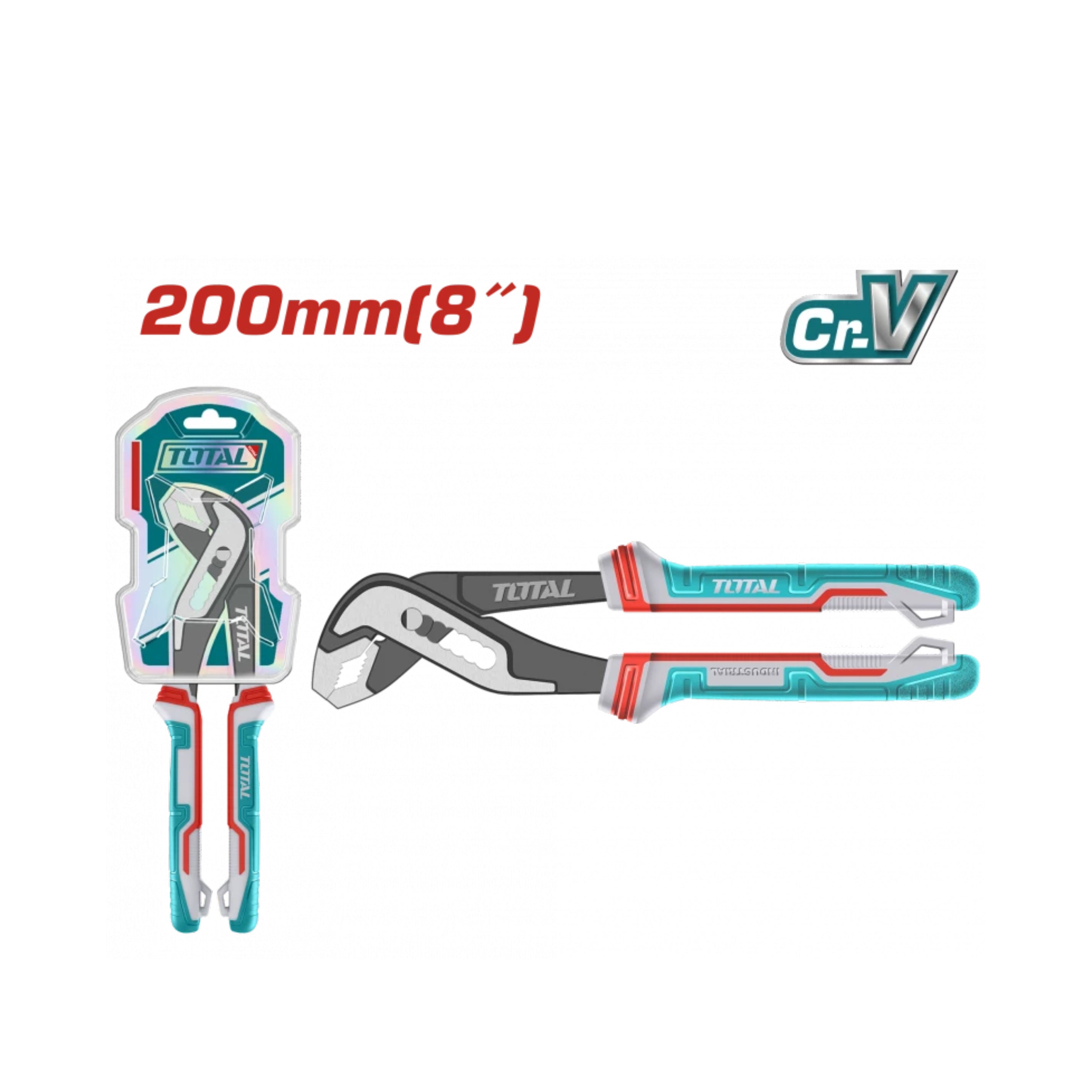 Total Pump Pliers - 200mm - THT280806