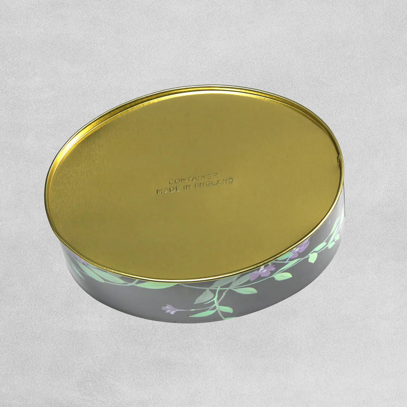 Vintage Floral Storage Tin 18cm